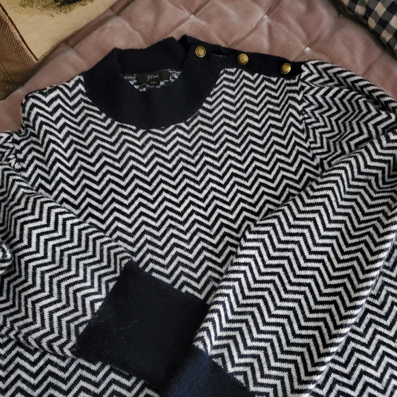 J CREW WOOL BLEND SWEATER WOMEN'S XXL - Picture 2 of 6